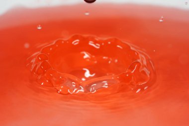 Su damlaları, higspeed flaş ve damlatıcılarla stüdyoda fotoğraflandı.