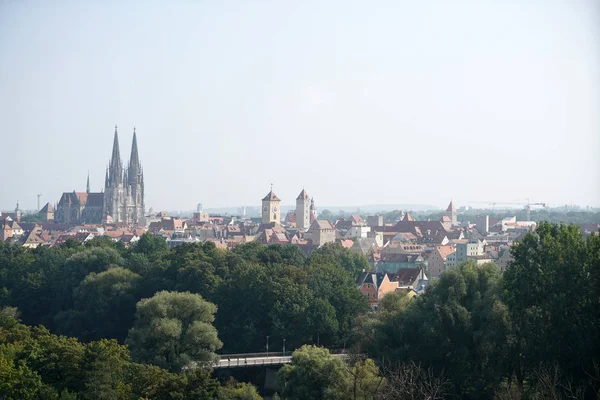 Katedral Peter Regensburg Hala Gotik Inşa — Stok fotoğraf