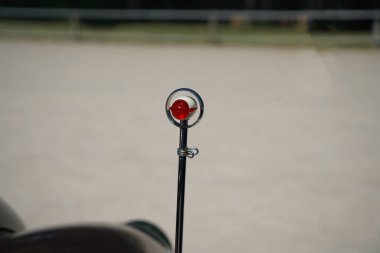 Bavyera 'daki eski bir araba fuarının detayları.