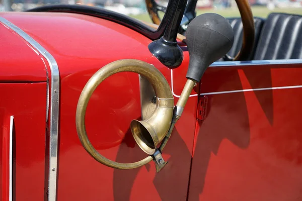 Detalles Coches Antiguos Una Exposición Coches Antiguos Baviera — Foto de Stock