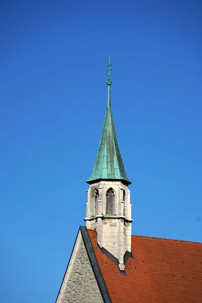 Regensburg Uma Cidade Baviera Com Uma Cidade Velha Muito Bem — Fotografia de Stock