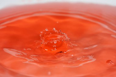 Su damlaları, higspeed flaş ve damlatıcılarla stüdyoda fotoğraflandı.