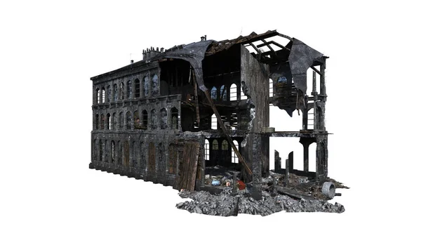 Руины зданий — стоковое фото