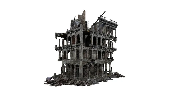 Edificio en ruinas —  Fotos de Stock