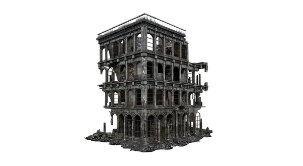 Edificio en ruinas —  Fotos de Stock