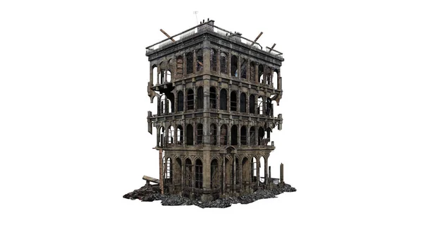 Ερείπια κτισμάτων — Φωτογραφία Αρχείου
