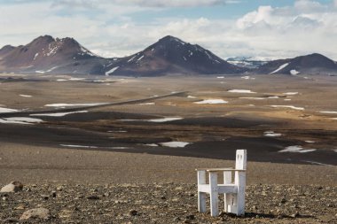 sandalye hills, İzlanda vurgun manzaralı dağlarında
