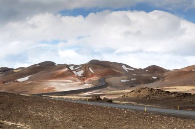 dağlar tepeler, İzlanda vurgun manzaralı