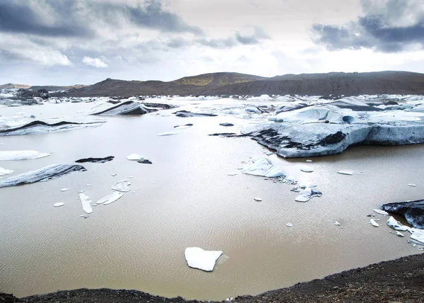 アイスランドの氷河氷山 — ストック写真