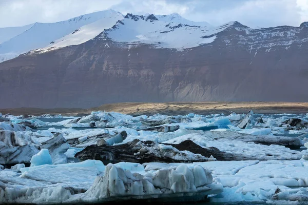 アイスランドの氷河氷山 — ストック写真