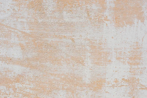 Beige-blanco Fondo texturizado de pintura en escamas multicapa en la pared. Textura grunge con un patrón profundo — Foto de Stock