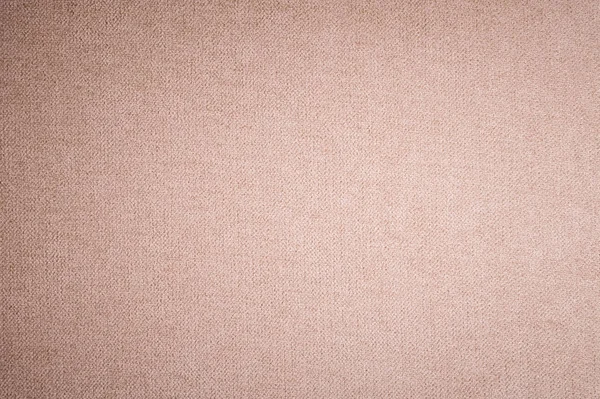 Dokulu arka plan yüzeyi Tekstil döşemelik mobilya yakın çekim. çuval bezi bej renk kumaş yapısı.