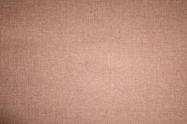 Texturou pozadí povrchu textilní čalounění nábytku detail. struktury tkaniny barva hnědá pytlovina — Stock fotografie