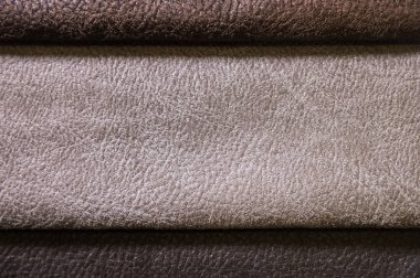 Mobilya ve giyim Döşeme renkli ve parlak kumaş örnekleri. Bir palet Tekstil soyut çizgiler farklı renkteki Close-up