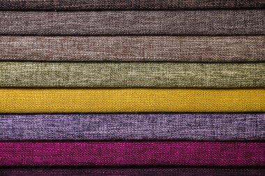 Hacimsel arka plan Tekstil mobilya döşeme desenleri çok renkli çizgili. Ev konfor kavramı