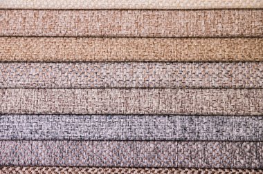 Hacimsel arka plan Tekstil mobilya döşeme desenleri çok renkli çizgili. Ev konfor kavramı