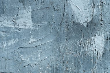 Alçı taşı ya da alçıtaşının duvardaki çatlak alçı dokusu kalın bir katmandır. Gradyan mavi macun duvar arkaplanı