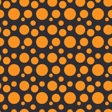 Çember şekilleri sembollü soyut vektörsüz renk deseni. Basitleştirilmiş sembolik süs. Moda dekorasyonu. Şenlikli doku vektör çizimi. Vintage bezelye paketleme hediye kağıdı.