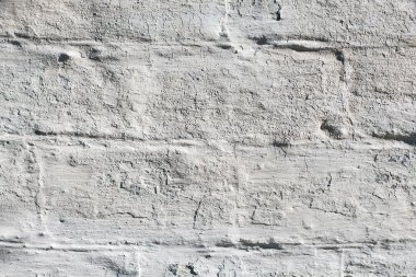 Eski beyaz tuğla duvar, metin, arka plan için yer
