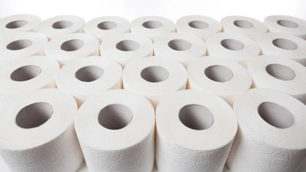 Background Rolls Toilet Paper Wallpaper — Stock Photo, Image