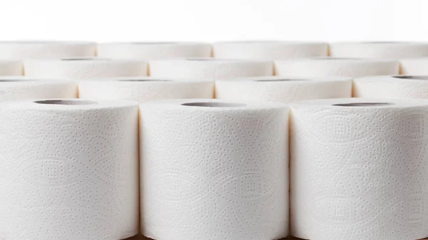 Background Rolls Toilet Paper Wallpaper — Stock Photo, Image