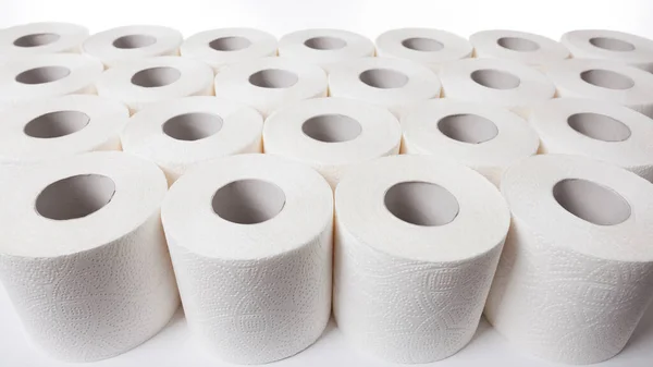 Background Rolls Toilet Paper Wallpaper — Stock Photo, Image