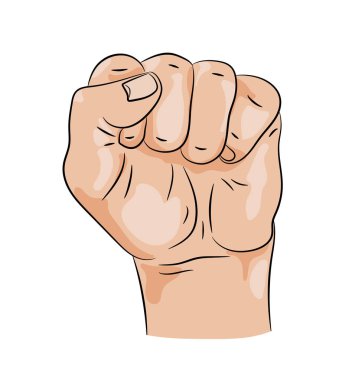 yumruk tarafından tebrik jesti