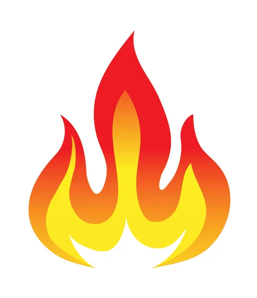 düz vektör yüksek alev 