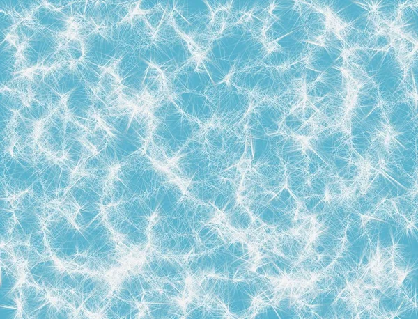 mavi zemin üzerine beyaz soyut resim kar