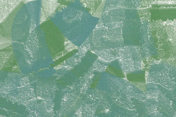 yeşil ve mavi eski duvar arka plan boyalı