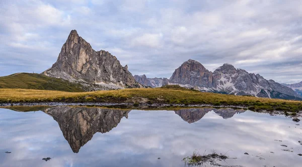 Italien Dolomiten Sommer Passo Giau Dolomiten Stehen Auf Der Unesco — Stockfoto