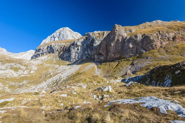 Góra Mangart Park Narodowy Triglav Alpy Julijskie Słowenia — Zdjęcie stockowe