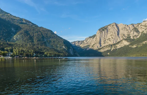 세서가 오스트리아의 아름다운 호수와 — 스톡 사진