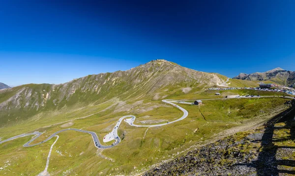 Высокая Дорога High Road High Road Высокогорная Дорога Австрийских Альпах — стоковое фото