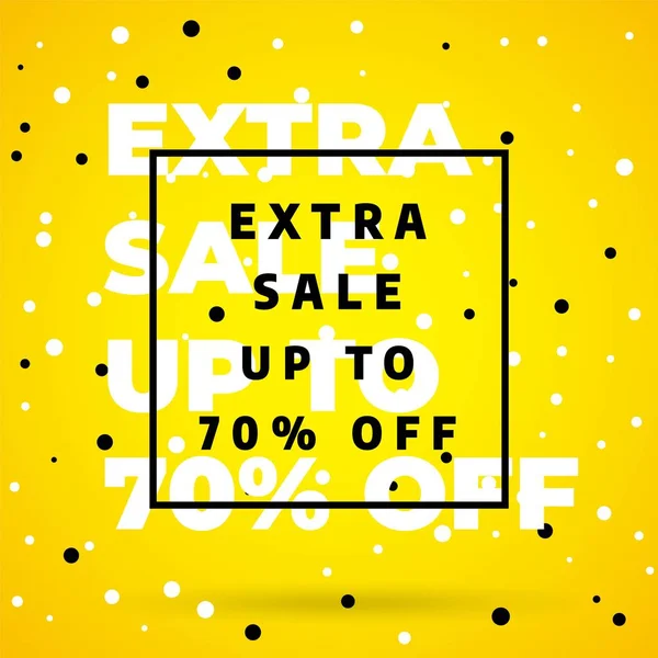 Satış banner şablon tasarımı. Özel indirim.