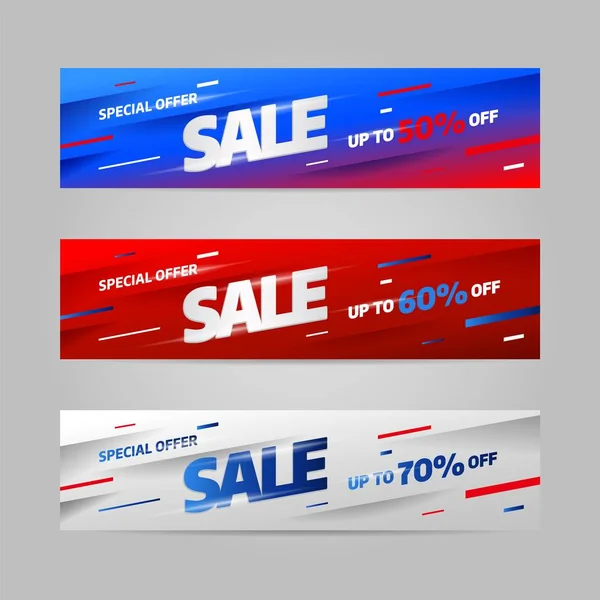 Venta banner plantilla de diseño. Oferta especial . — Archivo Imágenes Vectoriales