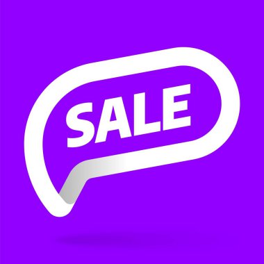 Satış afişi şablonu tasarımı. Özel fiyat. Vektör illüstrasyonu.