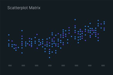 Veri görselleştirmesi ile Kontrol Paneli UI ve UX Kit.