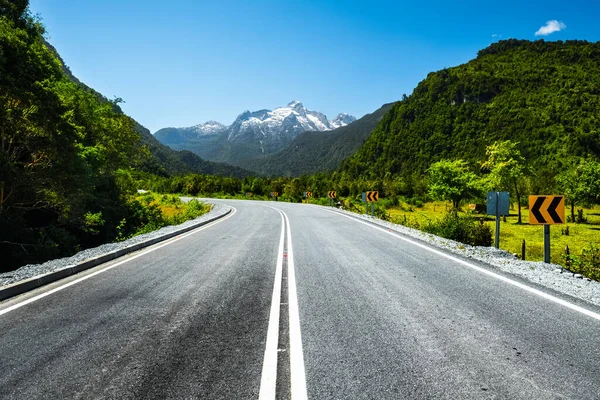 Avventura Strada Panoramica Denominata Carretera Austral Parte Cilena Della Strada — Foto Stock