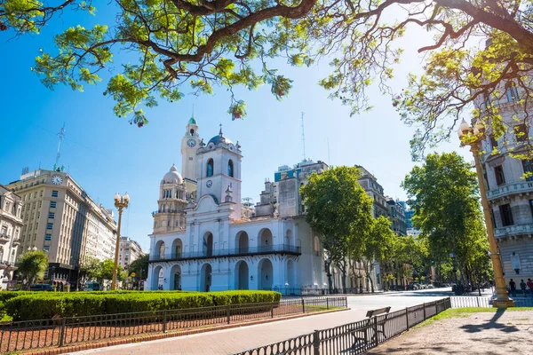 Ville Buenos Aires Par Une Journée Ensoleillée Été Argentine — Photo