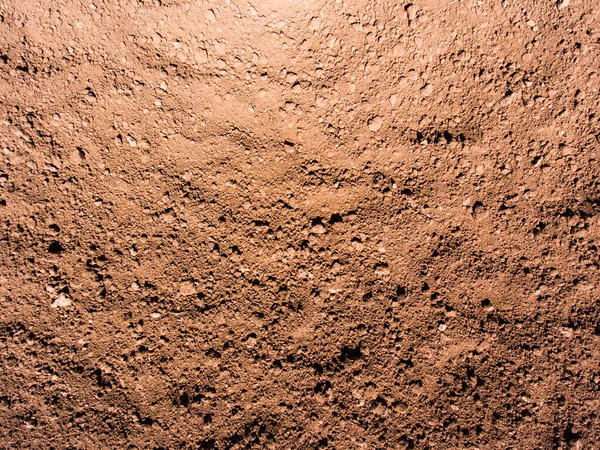 乾燥茶色の空の土壌テクスチャ — ストック写真