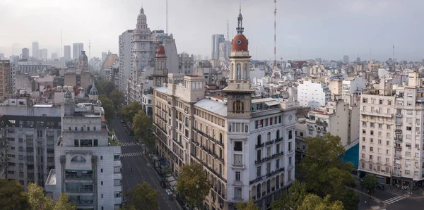 Buenos Aires şehrinin hava manzarası. Arjantin