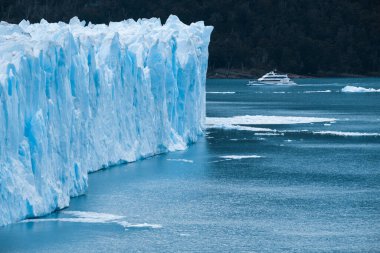 Part of the Perito Moreno Glacier, Patagonia, Argentina clipart