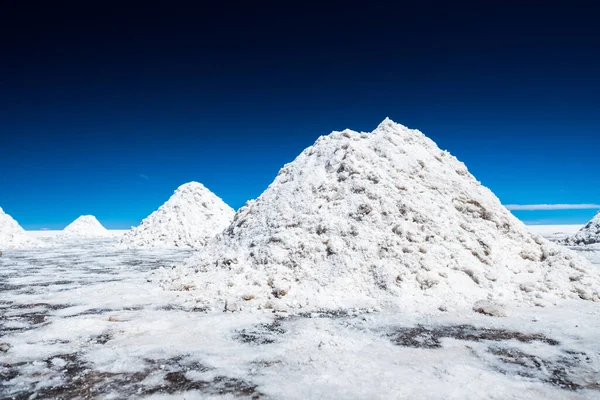 Salzberge Salar Uyuni Bolivien — Stockfoto