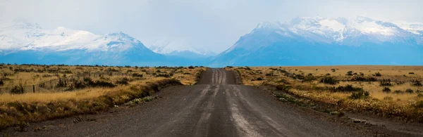 Panorama Carretera Rural Patagónica Argentina — Foto de Stock
