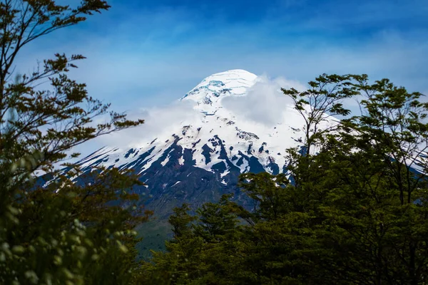 Χιονισμένο Ηφαίστειο Osorno Παταγονία Χιλή — Φωτογραφία Αρχείου