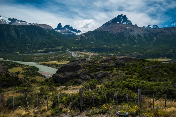 Hory Chilské Patagonii — Stock fotografie