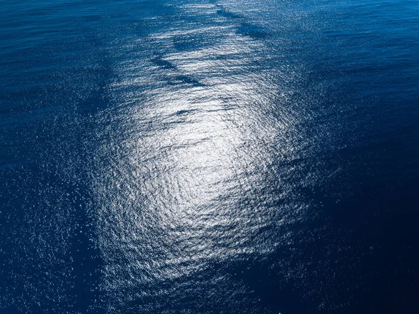 Ocean Blue Surface Aerial View — Stock Photo, Image