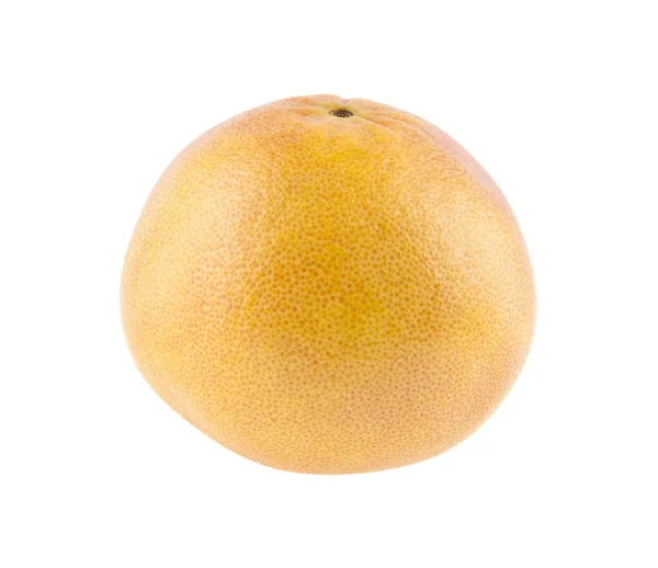 Fehér Alapon Izolált Grapefruit — Stock Fotó