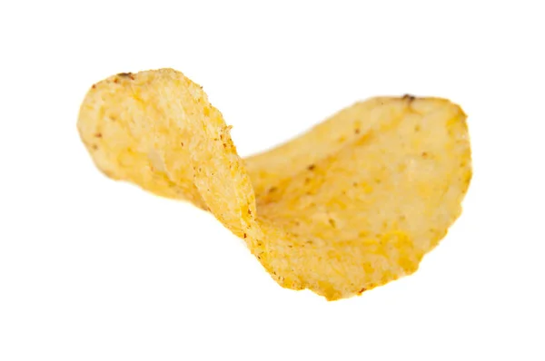 Chips Isolated White Background — Stock Photo, Image